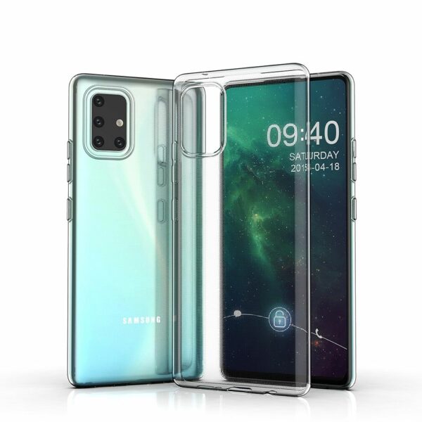 CLEAR case 2 mm BOX for SAMSUNG A71 transparent