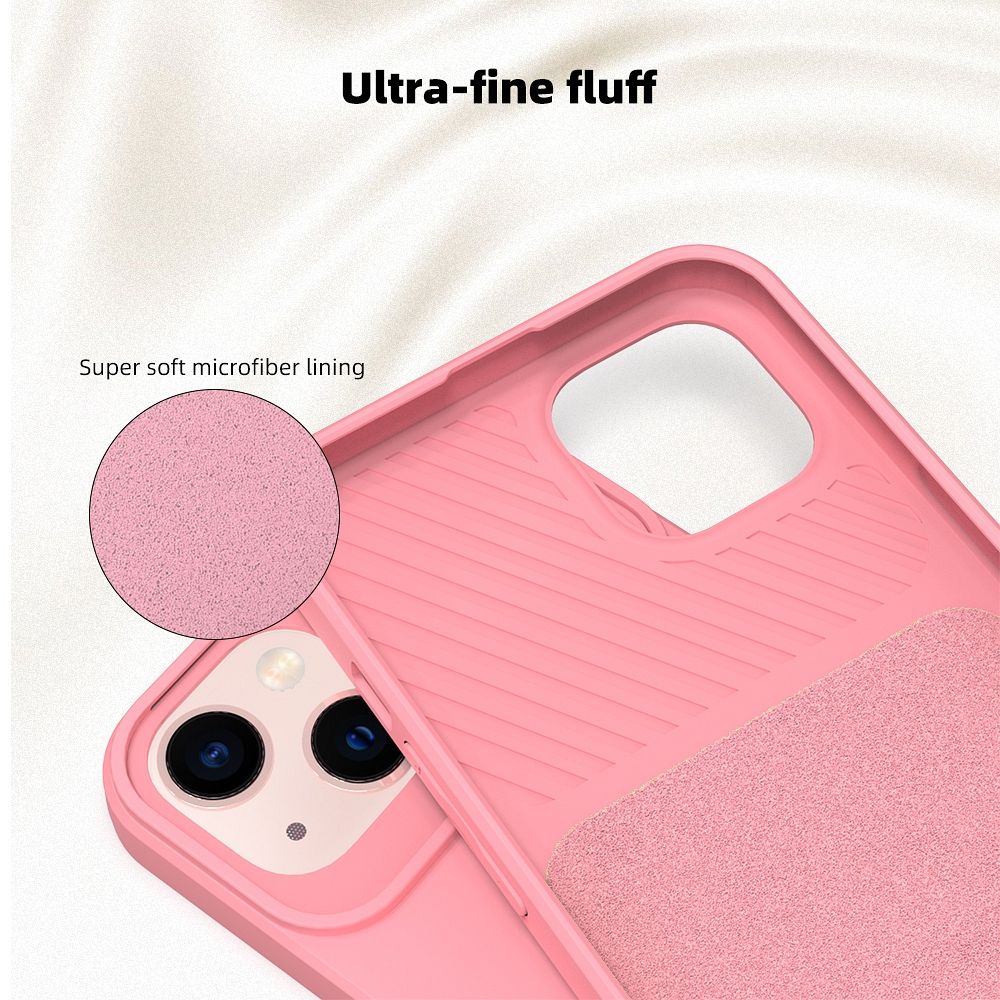 SLIDE case for SAMSUNG S23 FE light pink
