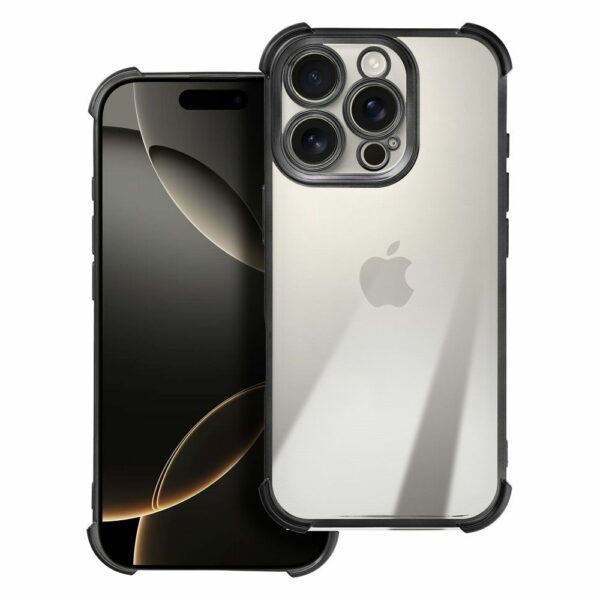 Case ANTISHOCK ELECTRO for IPHONE 16 Plus black
