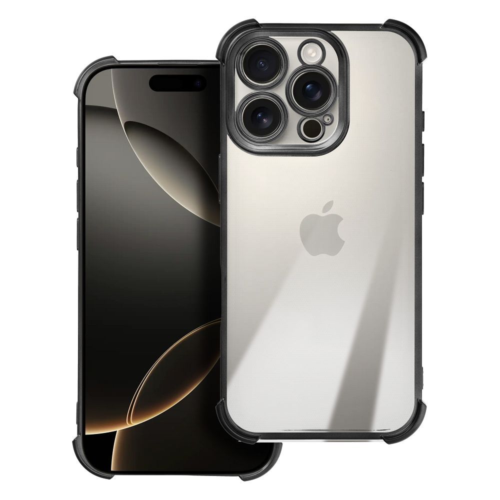 Case ANTISHOCK ELECTRO for IPHONE 16 Plus black