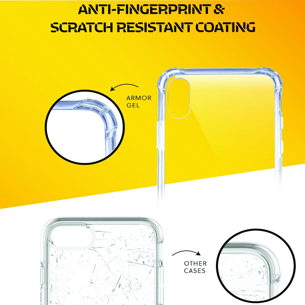0fe9aa1f6bc753cf3703a7f69eef4e2d ROAR case ARMOR JELLY for XIAOMI Redmi Note 14 Pro 5G transparent