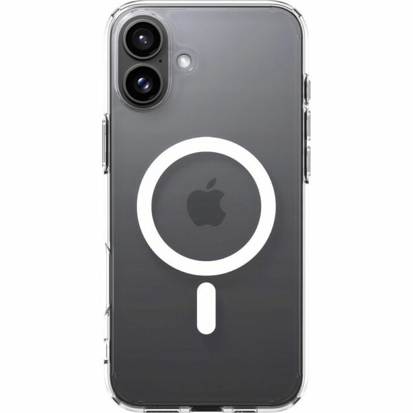 SPIGEN case ULTRA HYBRID MAG compatible with MagSafe for IPHONE 16 white