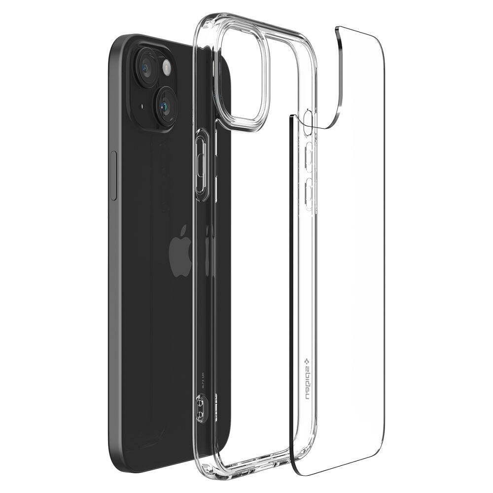 SPIGEN case ULTRA HYBRID for IPHONE 16 crystal clear