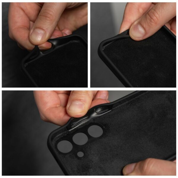 Case SILICONE 2mm for OPPO A40 black