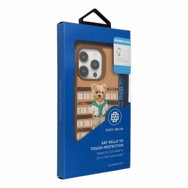 ZUCK BEAR case SAN FRANCISCO FORTUNE for IPHONE 16 golden state bear