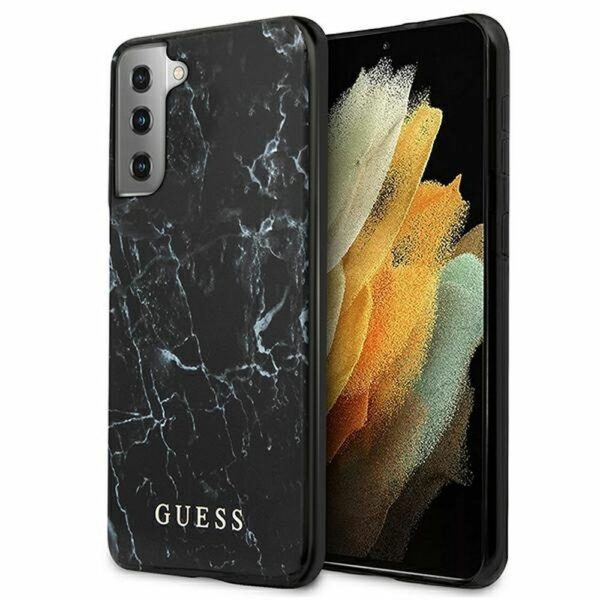 GUESS case for SAMSUNG S21 Plus GUHCS21MPCUMABK (Marble) black