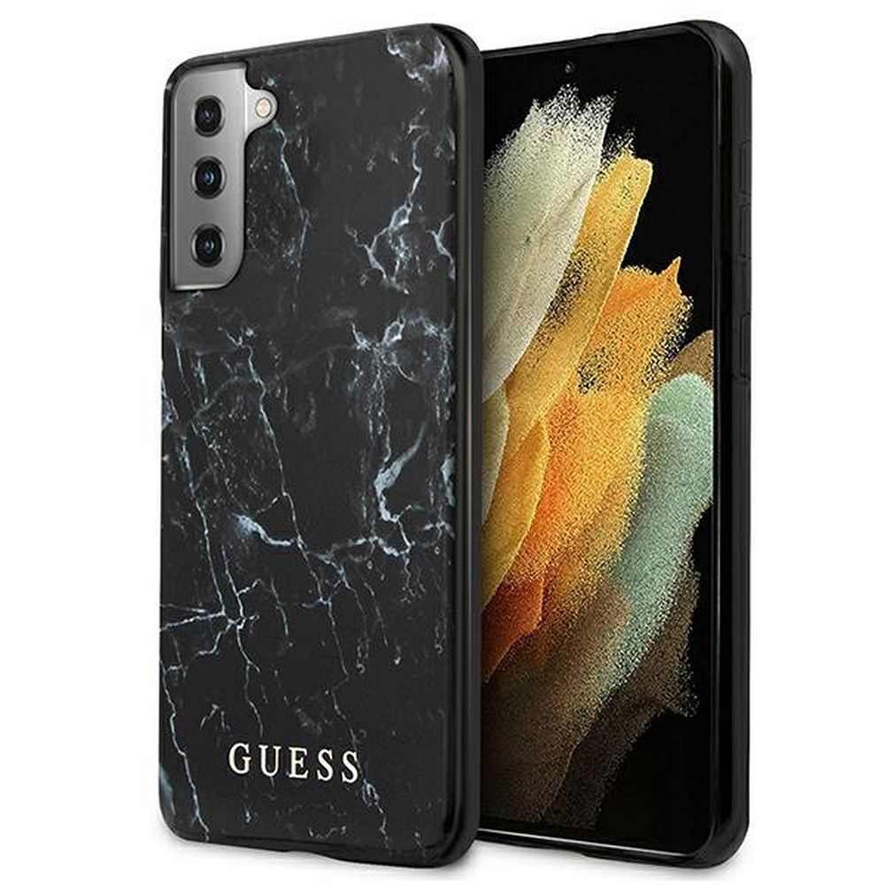 GUESS case for SAMSUNG S21 Plus GUHCS21MPCUMABK (Marble) black
