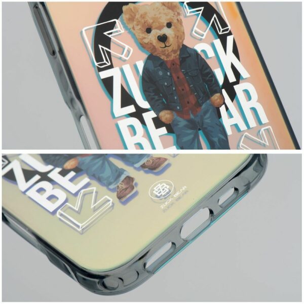 ZUCK BEAR case CALIFORNIA COOL MAG compatible with MagSafe for IPHONE 16 Pro Max plaid shirt