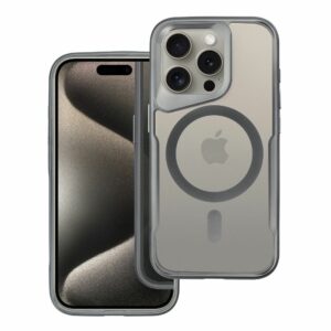 ERGOFIT NEWZONE case compatible with MagSafe for IPHONE 15 PLUS grey