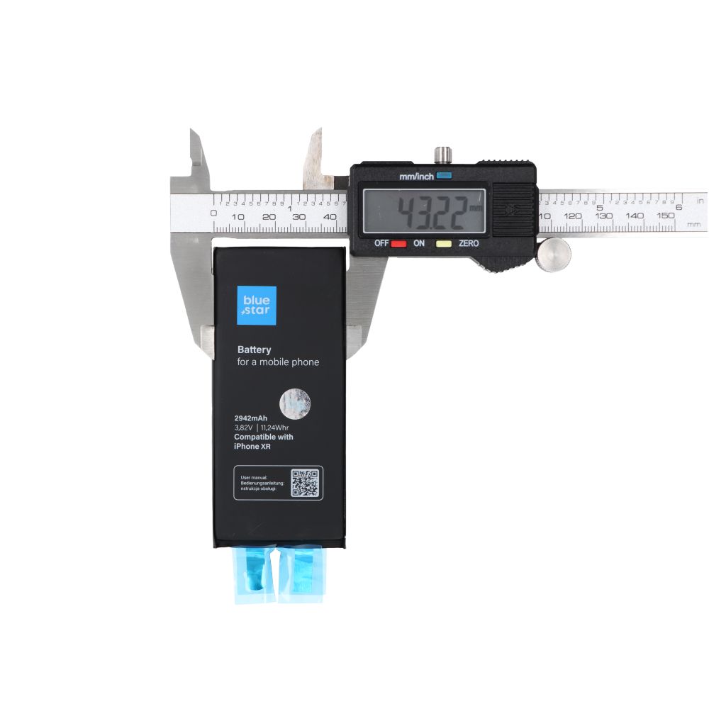 BLUE STAR HQ battery without BMS for IPHONE XR 2942 mAh