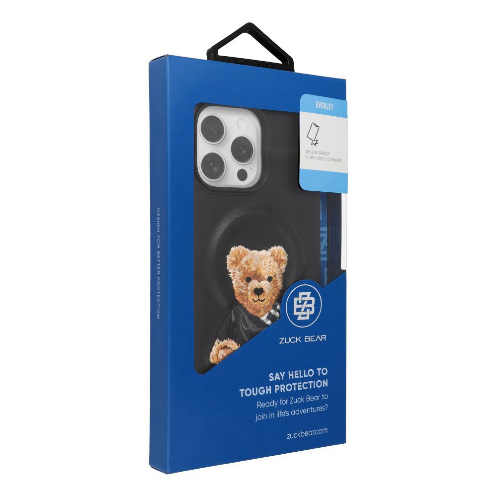 ZUCK BEAR case EVERLEY compatible with MagSafe 16 Pro Max black