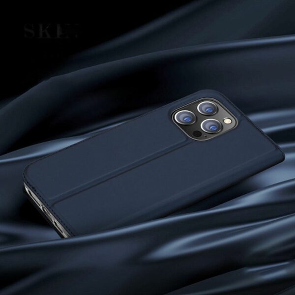 DUX DUCIS wallet case SKIN PRO for IPHONE 15 Pro black