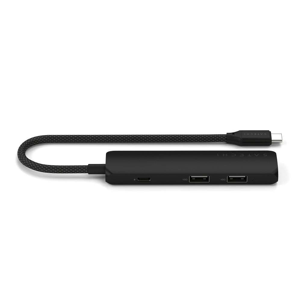 SATECHI adapter HUB 4in1 Type C ST-P4SK black