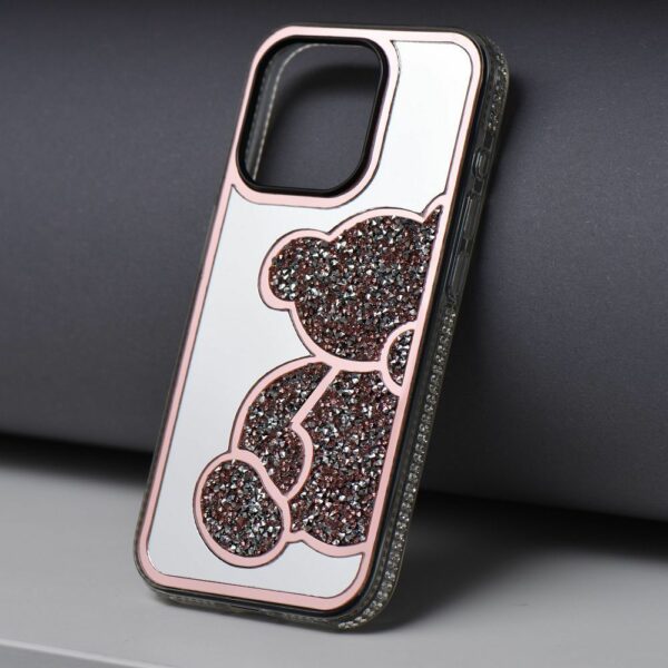 TEDDY BEAR Case for IPHONE 16 Pro pink
