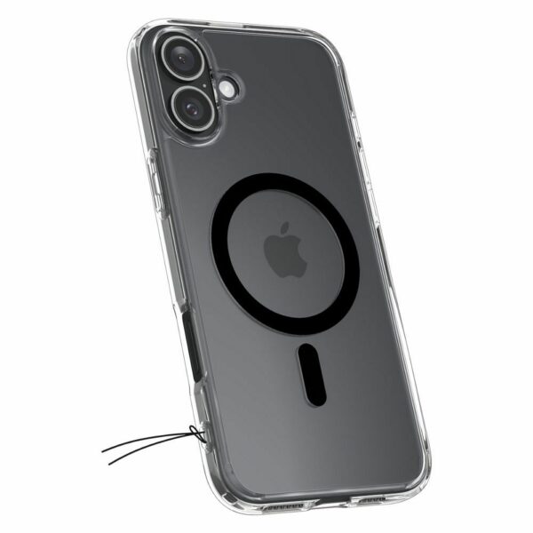 SPIGEN case ULTRA HYBRID MAG compatible with MagSafe for IPHONE 16 Plus black