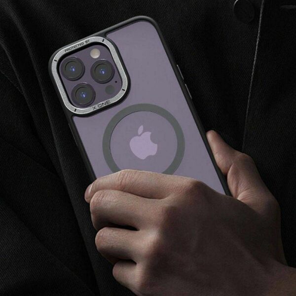 X-ONE Dropguard Magnetic Case Air (MagSafe compatible) - for Apple iPhone 16 black