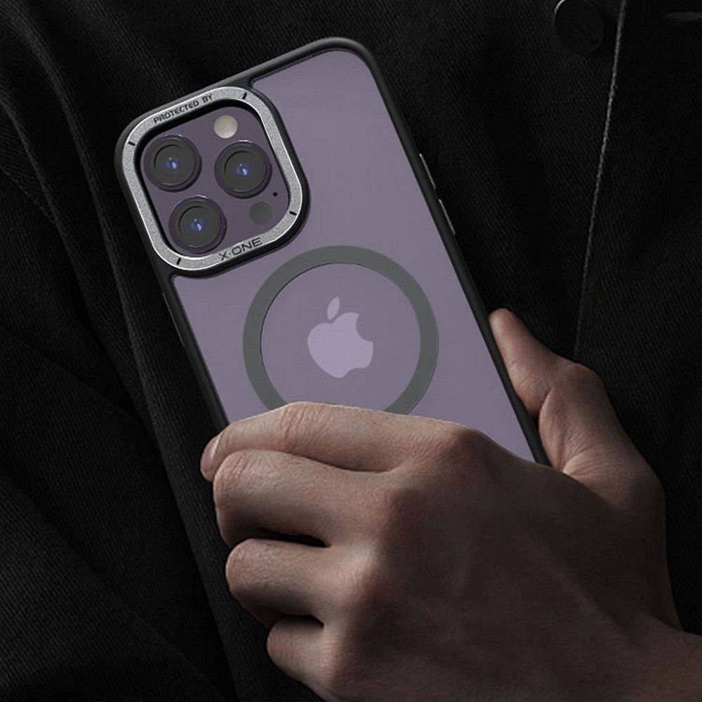 X-ONE Dropguard Magnetic Case Air (MagSafe compatible) - for Apple iPhone 16 black