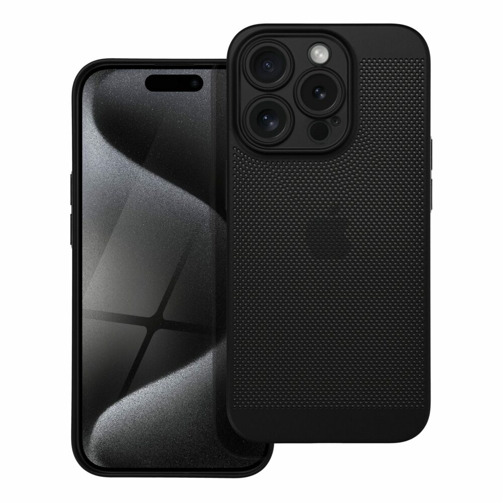 BREEZY Case for IPHONE 15 Pro black