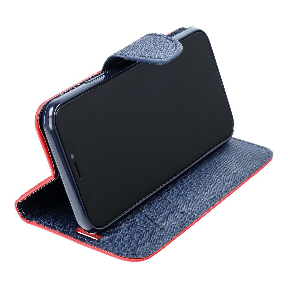 FANCY Book case for SAMSUNG A10 red/navy