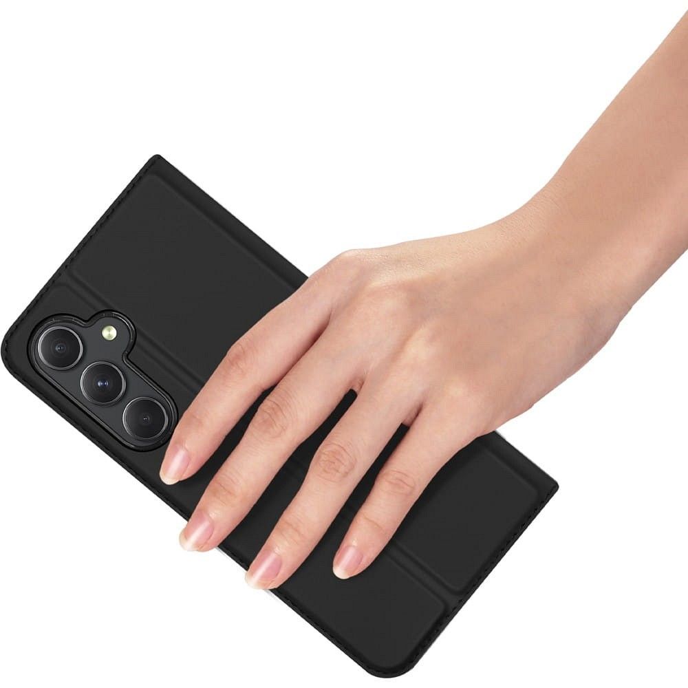 DUX DUCIS wallet case SKIN PRO for SAMSUNG A35 black