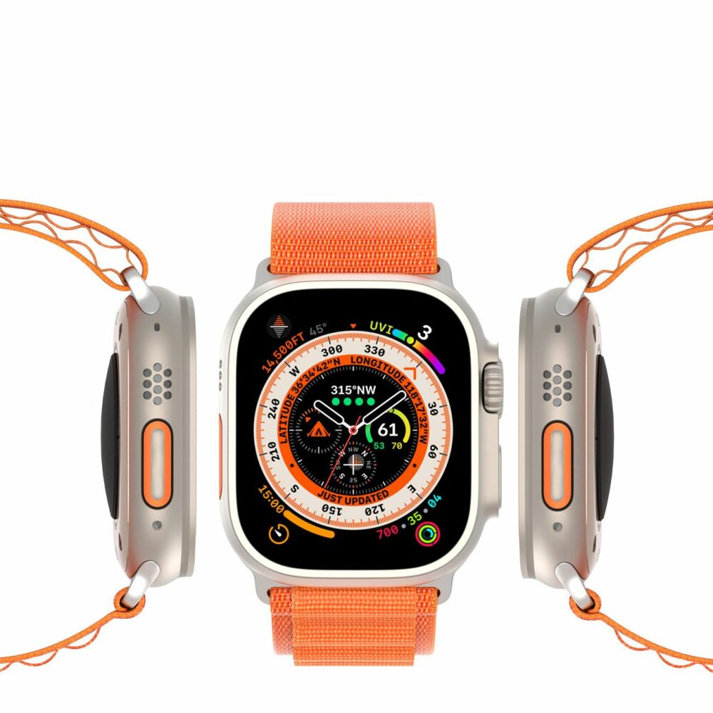 DUX DUCIS strap GS nylon for Apple Watch 42 / 44 / 45 / 49 mm orange