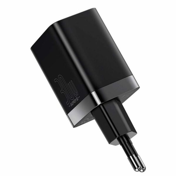 BASEUS charger USB A + Type C PD QC3.0 30W CCSUPP-E02/CCCJG30UE black