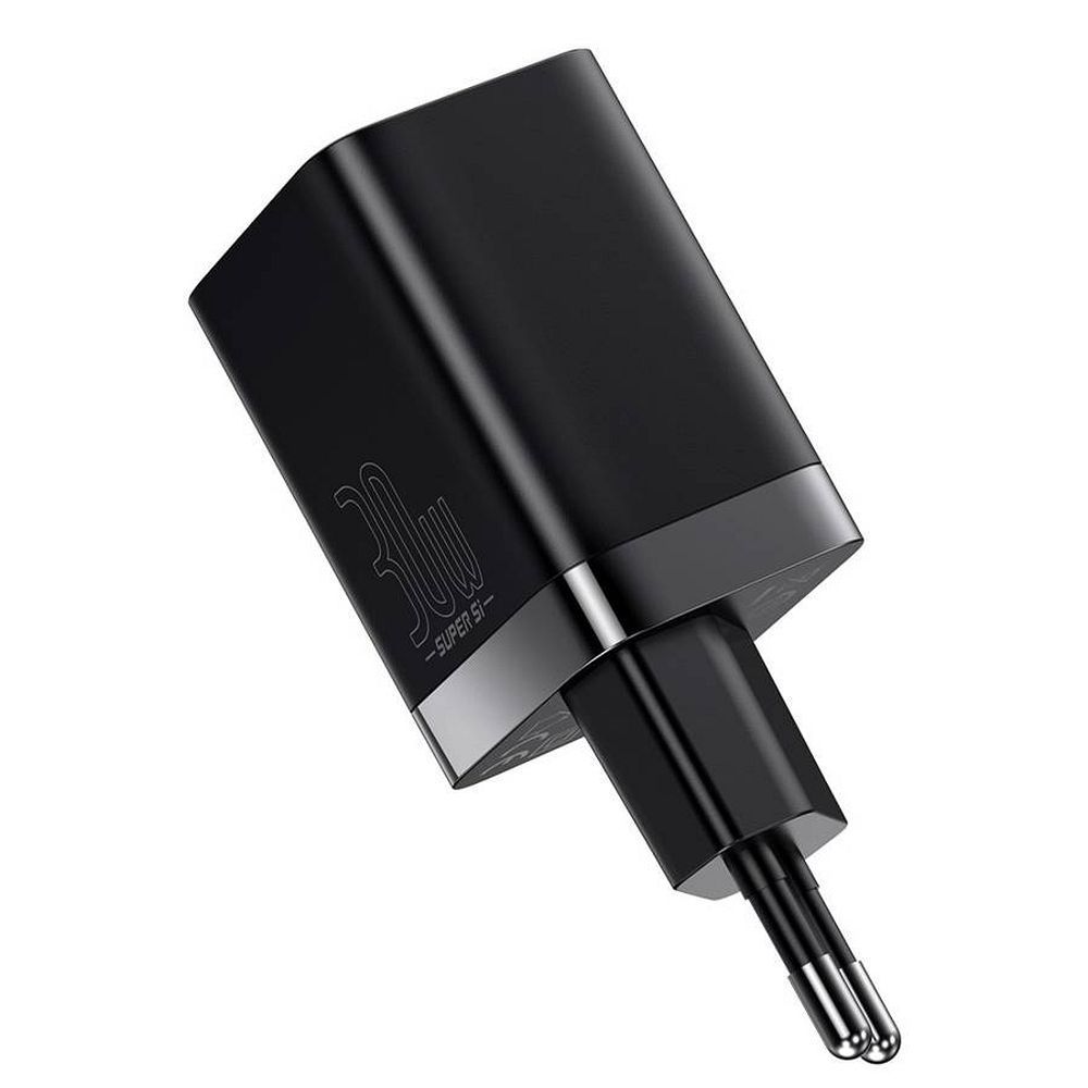 BASEUS charger USB A + Type C PD QC3.0 30W CCSUPP-E02/CCCJG30UE black