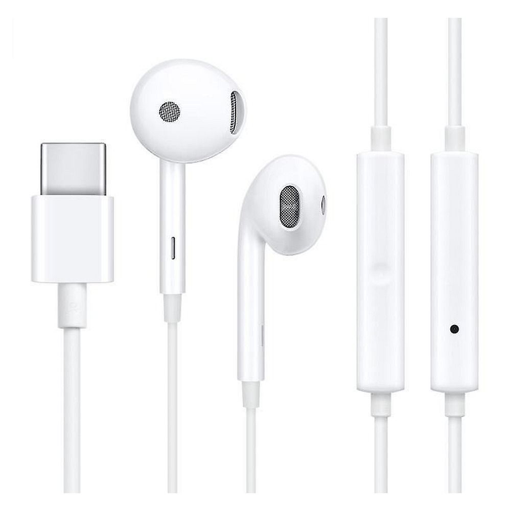 144e81530084520cc740cf3845d34f68 OPPO original wire earphones Type C with microphone MH147 white bulk