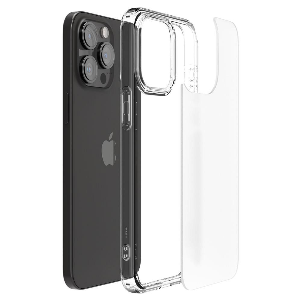 SPIGEN case ULTRA HYBRID for IPHONE 15 Pro frost clear