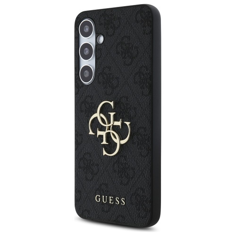 GUESS case for SAMSUNG S24 FE GUHCS24FE4GMGGR (HC PU 4G Big Metal Logo) grey