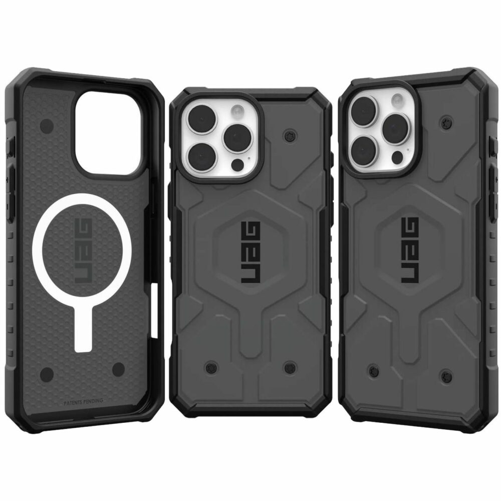 UAG Urban Armor Gear case PATHFINDER compatible with MagSafe for IPHONE 16 Pro Max silver