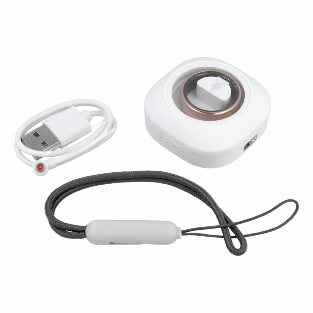 14fc181199c2be80a027be02c60421ec Smart Ring R11M - smart steel ring with charging box Size 8 (18,1mm) gold