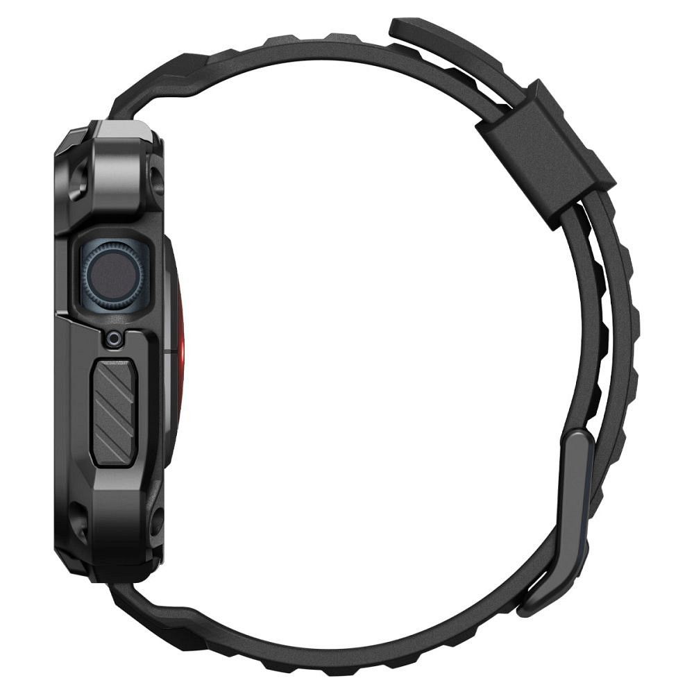SPIGEN case TOUGH ARMOR ”PRO” for APPLE Watch 7 / 8 / 9 (45 mm) metal black