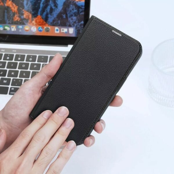 DUX DUCIS wallet case SKIN X2 for IPHONE 14 Plus black