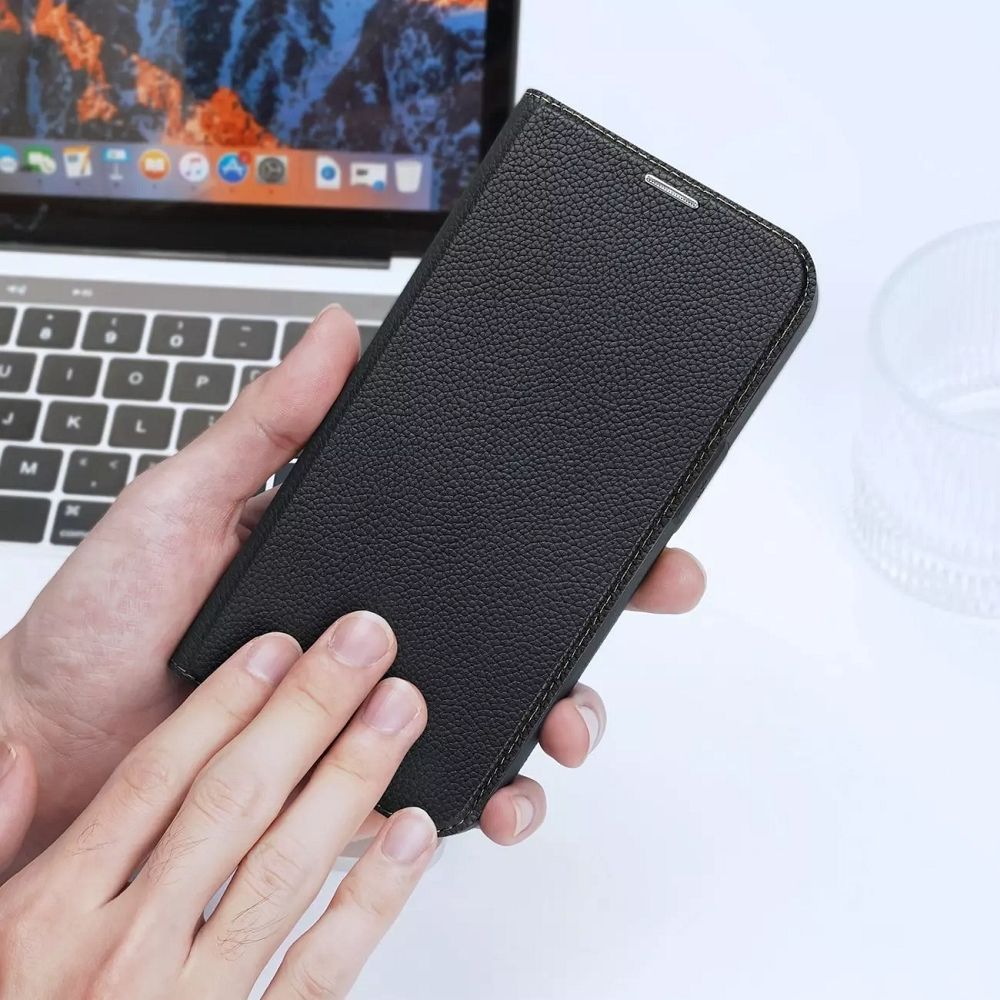 DUX DUCIS wallet case SKIN X2 for IPHONE 14 Plus black