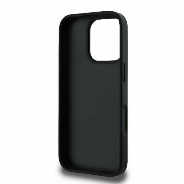 GUESS case for IPHONE 16 Pro Max GUHCP16X4GMGGR (4G PU Big Logo) black
