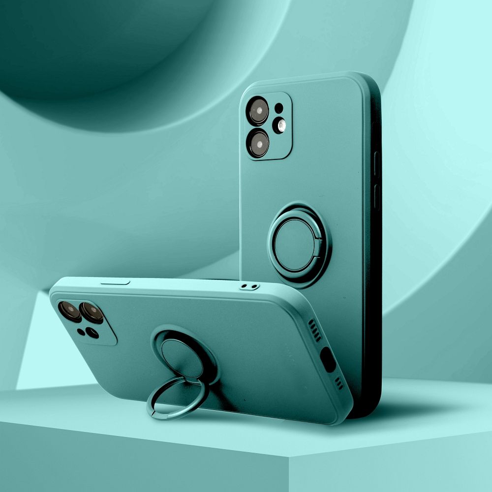 SILICONE RING case for XIAOMI Redmi 12C green