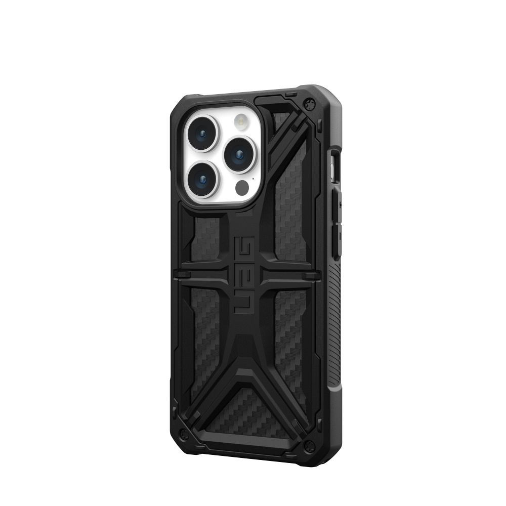 UAG Urban Armor Gear case MONARCH for IPHONE 15 Pro carbon fiber