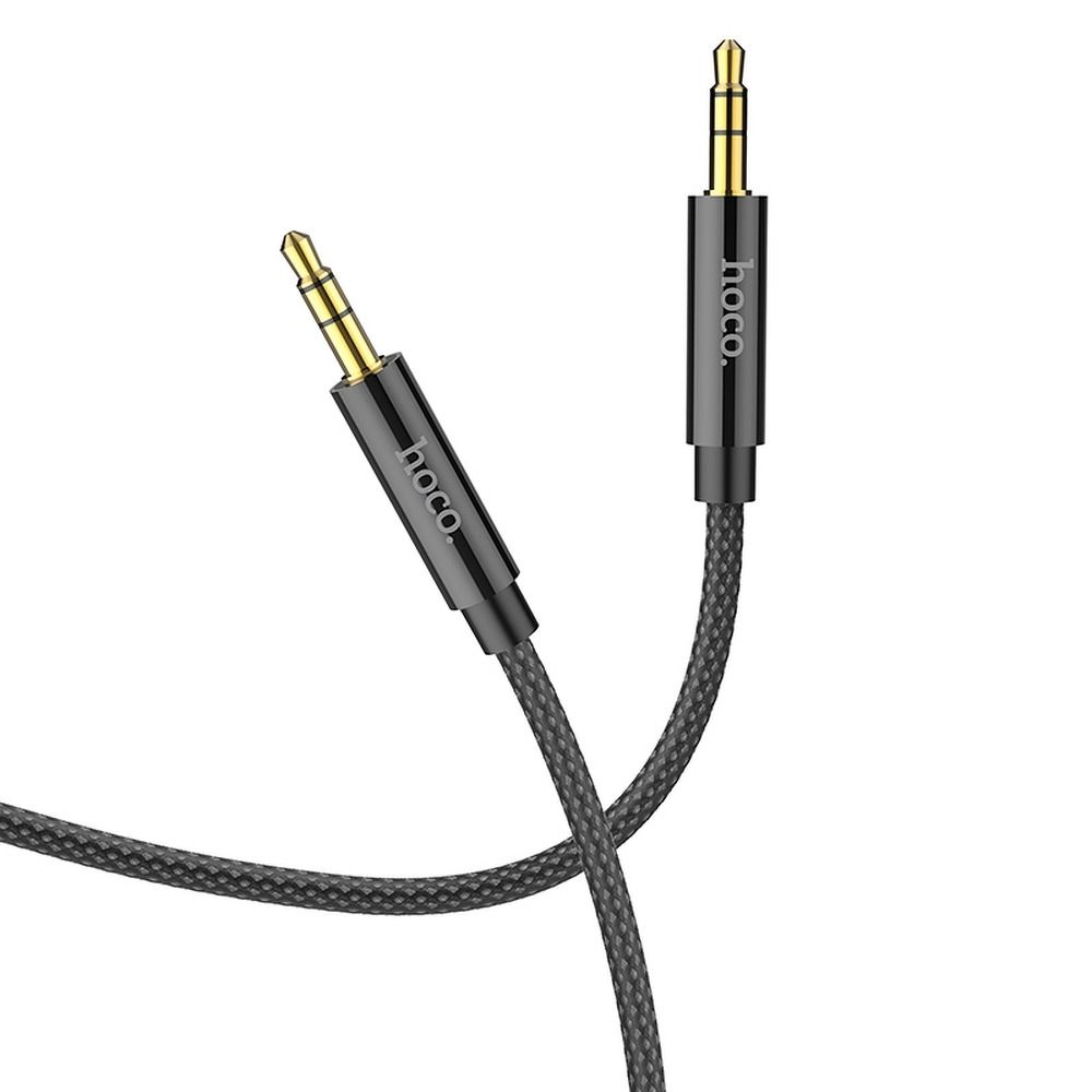 HOCO cable AUX Jack 3,5 mm to Jack 3,5 mm UPA19 1 m black