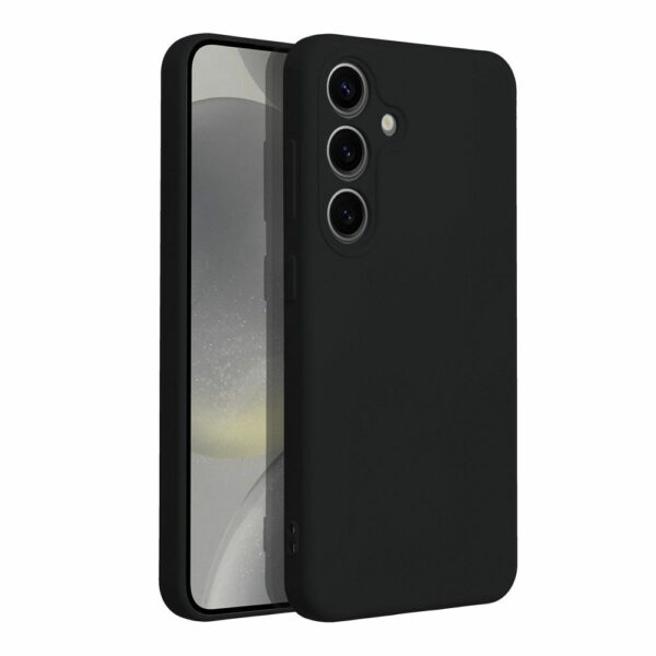 SILICONE case for SAMSUNG S24 black