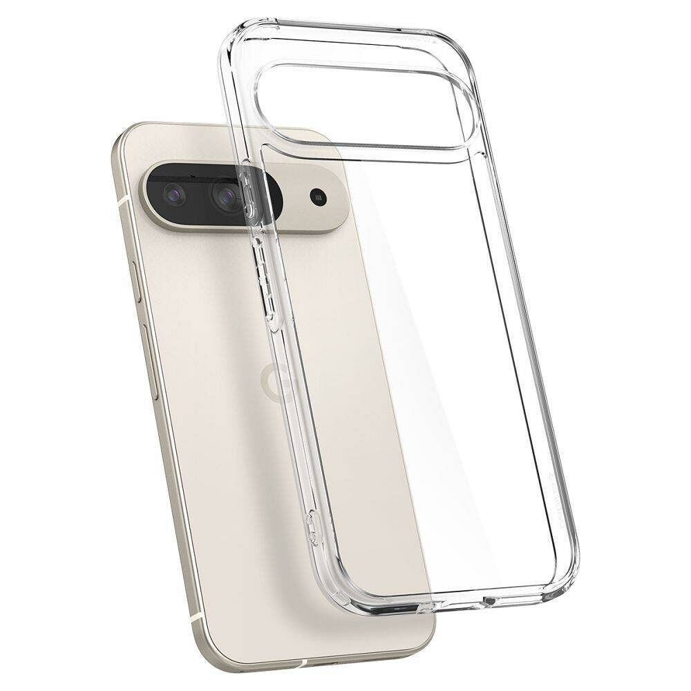 SPIGEN case ULTRA HYBRID for GOOGLE Pixel 9 / 9 Pro crystal clear