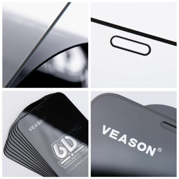 6D Pro Veason Glass (SET 10in1) - for Iphone 13 Pro Max / 14 Plus black
