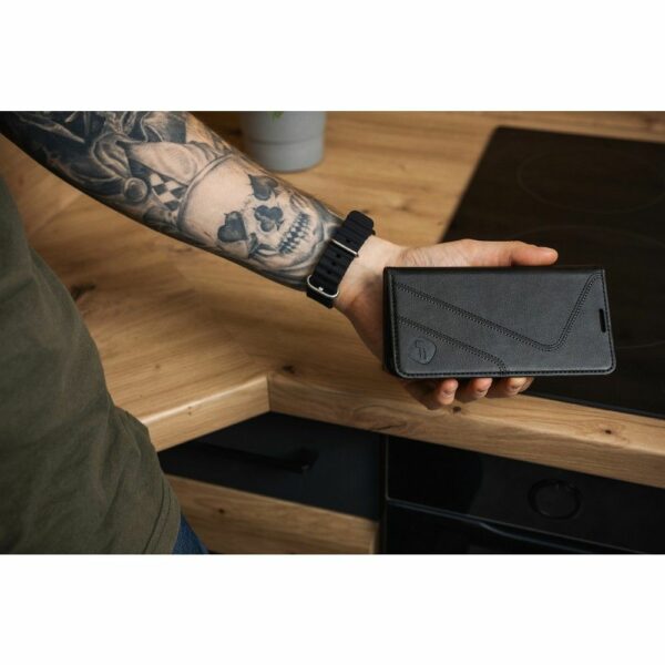 FORCELL F-PROTECT RFID Blocker book case for XIAOMI Redmi 12c black