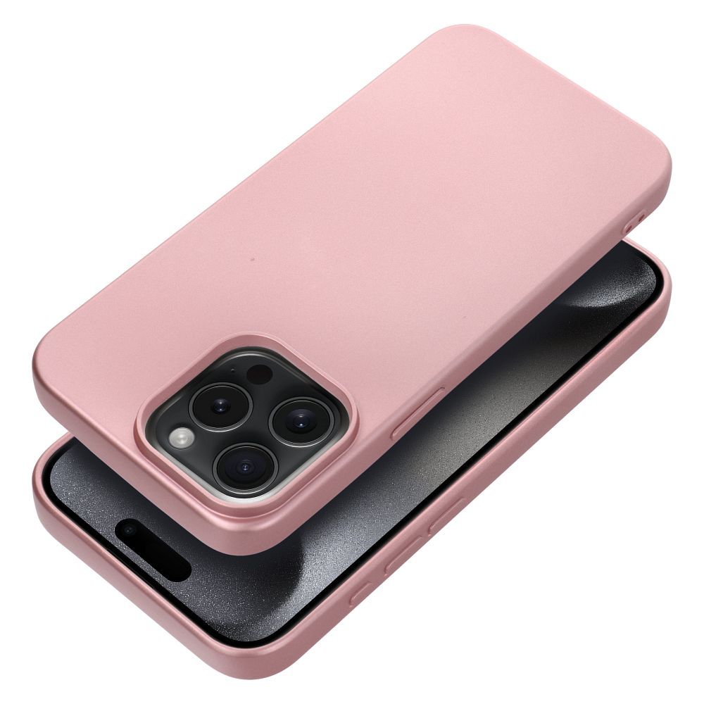 METALLIC Case for IPHONE 15 Pro Max pink