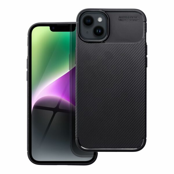 Case CARBON PREMIUM for IPHONE 14 Plus black