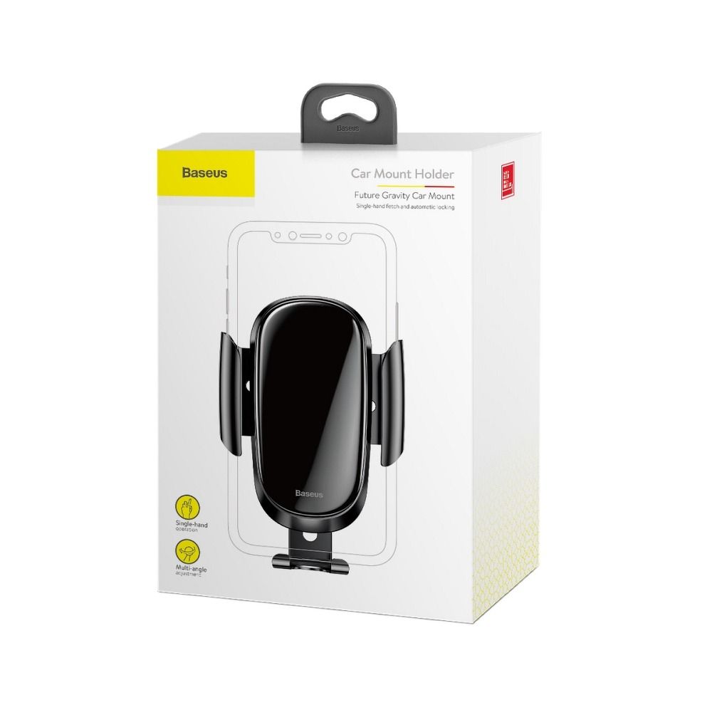 BASEUS gravity car holder for air vent SUYL-WL01 black