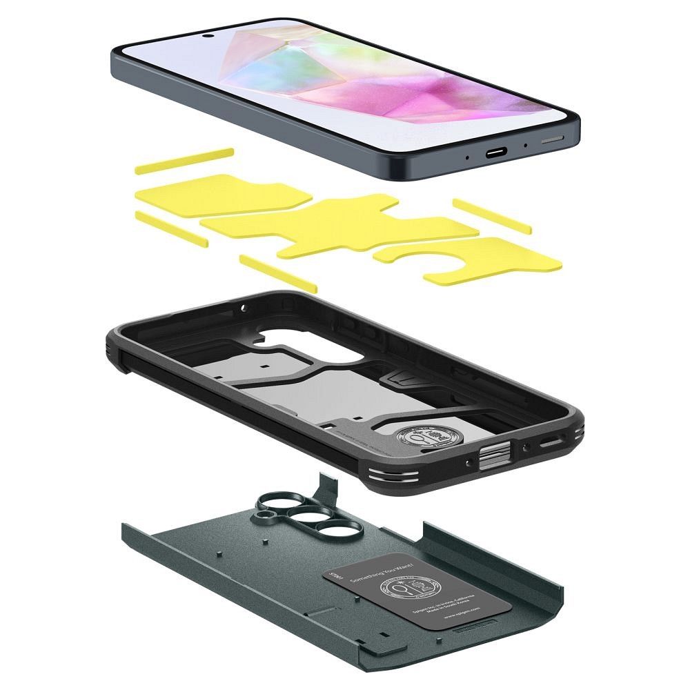 SPIGEN case TOUGH ARMOR for SAMSUNG A35 5G abyss green