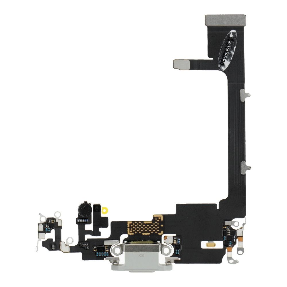 17f4a2d0b9b45490e452f2ebf7b496d1 Charging Connector Flex Cable for iPhone 11 PRO white