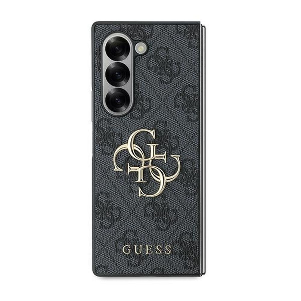 GUESS case for SAMSUNG Z Fold 6 GUHCZFD64GMGGR (PU 4G Leather Metal Logo) black