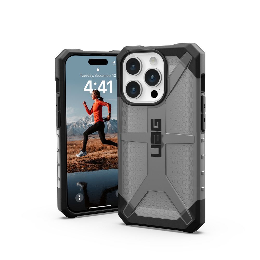 UAG Urban Armor Gear case PLASMA for IPHONE 15 Pro ash